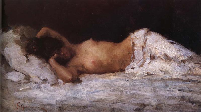 Nicolae Grigorescu Nude Spain oil painting art